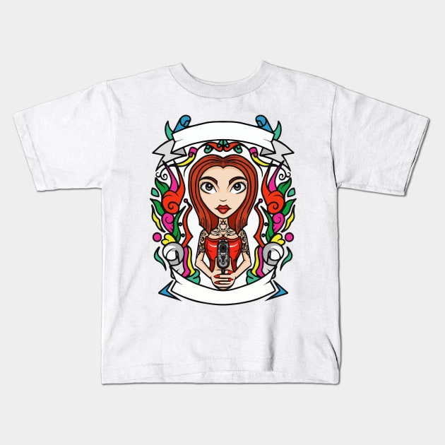 Her name is Assassin Kids T-Shirt by RDandI